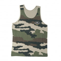 Débardeur camouflage sérigraphié Para – léger, confortable & respirant