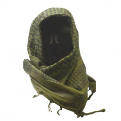 Écharpe Shemagh coton 110×110 cm – accessoire militaire & urbain