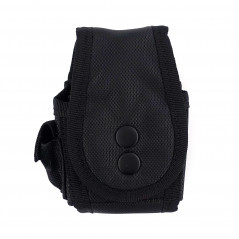 Étui menottes 2-en-1 MOLLE et ceinture – grand modèle noir
