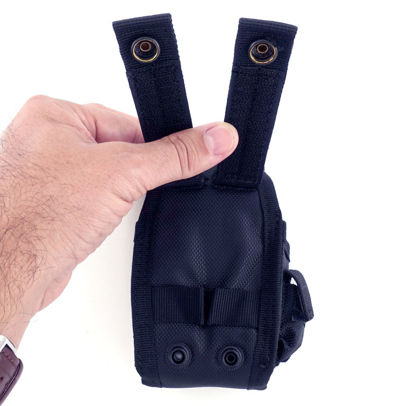 Étui Menottes Police Municipale – Double Attache Ceinture / Molle | Pros-FAS
