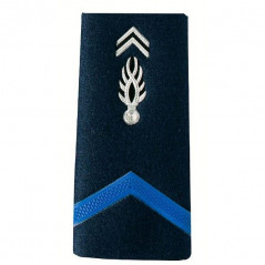 2 fourreaux “Gendarme Adjoint” — version plastifiée, paire d’épaulettes