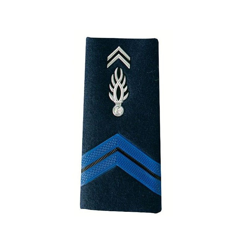 Paire de fourreaux plastifiés Gendarme Adjoint — épaulettes officielles Paire de fourreaux plastifiés Gendarme Adjoint — épaulettes officielles