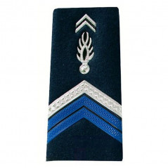 2 fourreaux “Gendarme Adjoint” — version plastifiée, paire d’épaulettes 2 fourreaux “Gendarme Adjoint” — version plastifiée, paire d’épaulettes