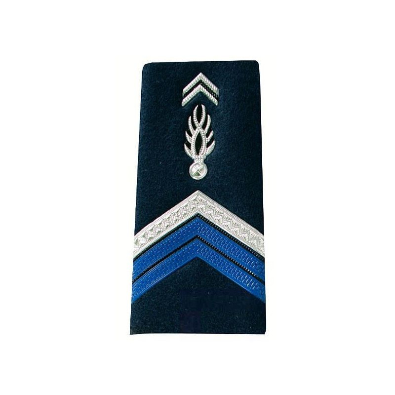 Paire de fourreaux plastifiés Gendarme Adjoint — épaulettes officielles Paire de fourreaux plastifiés Gendarme Adjoint — épaulettes officielles