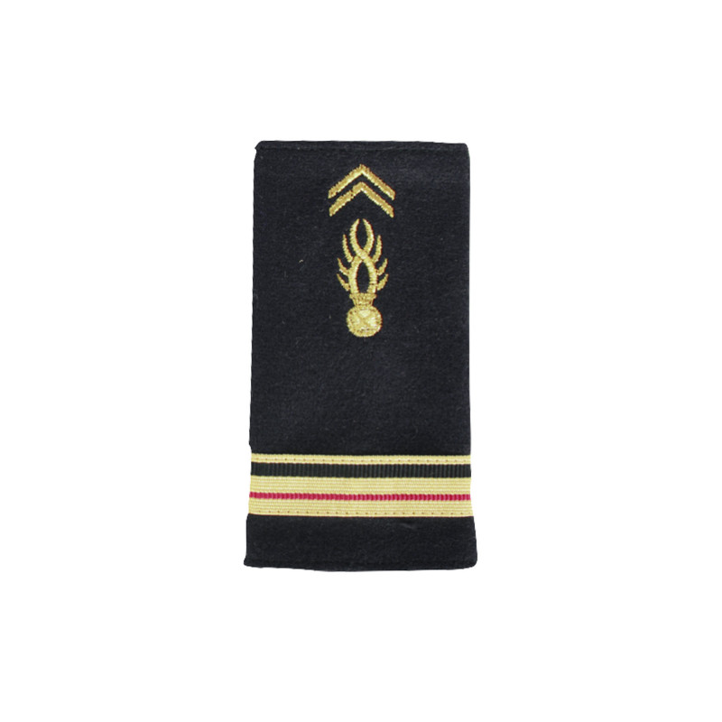Fourreaux brodés Gendarme Adjoint — paire d’épaulettes 11×5 cm Fourreaux brodés Gendarme Adjoint — paire d’épaulettes 11×5 cm