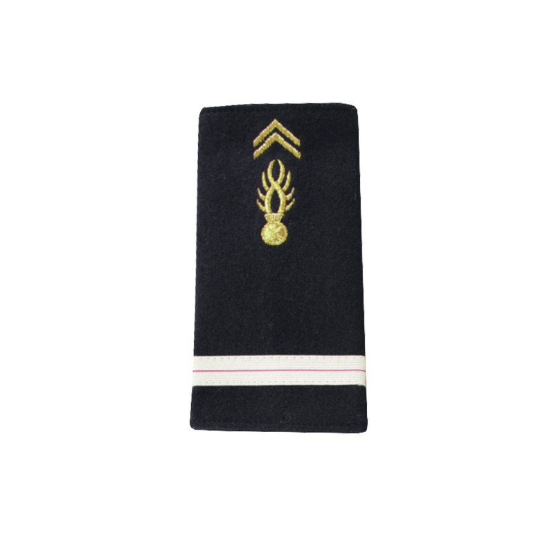 Fourreaux brodés Gendarme Adjoint — paire d’épaulettes 11×5 cm Fourreaux brodés Gendarme Adjoint — paire d’épaulettes 11×5 cm
