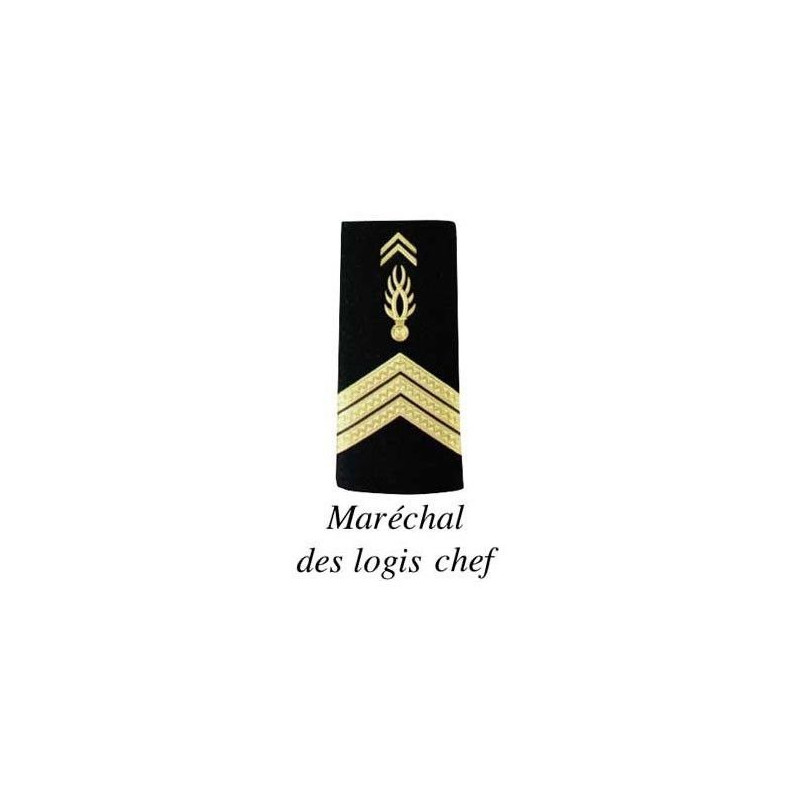Fourreaux plastifiés Gendarmerie Mobile — paire d’épaulettes 11×5 cm Fourreaux plastifiés Gendarmerie Mobile — paire d’épaulettes 11×5 cm