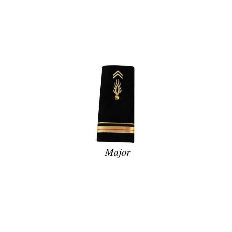 Fourreaux plastifiés Gendarmerie Mobile — paire d’épaulettes 11×5 cm Fourreaux plastifiés Gendarmerie Mobile — paire d’épaulettes 11×5 cm