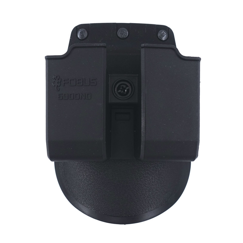 Porte-chargeurs double Fobus 9 mm – Fixation paddle/ceinture/rotatif