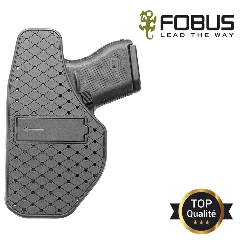 Holster Discret Ambidextre pour Glock 26 / 27 – Rétention Passive | Pros-FAS
