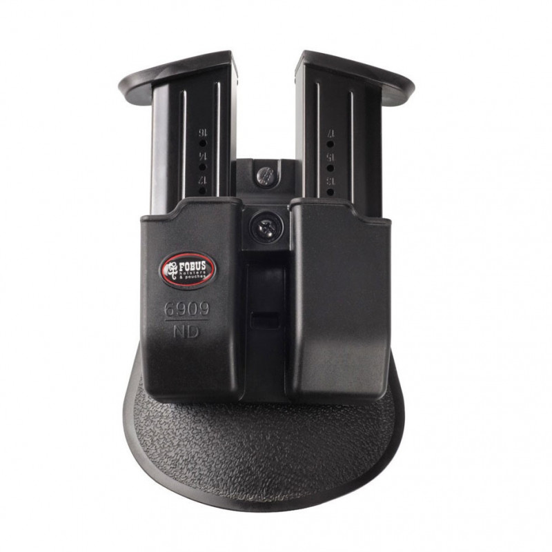 Double Porte-Chargeur 9 mm (hors Glock) – Ceinture / MOLLE