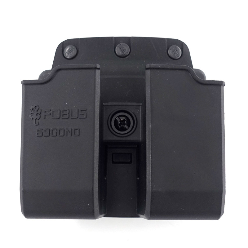 Double porte-chargeur rotatif pour Glock 17/19 – Rétention ajustable