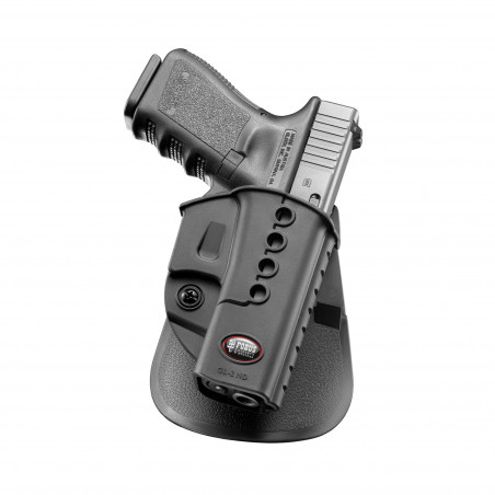 Accessoire compatible Glock 17/19/19X/23/25/31/32/34/44/45 Gen 1-4 – port et maintien