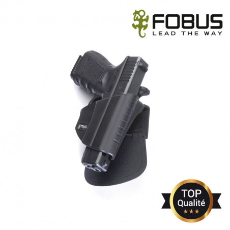 Holster Glock Rigide • Rétention Active Pouce – Forces de l’Ordre