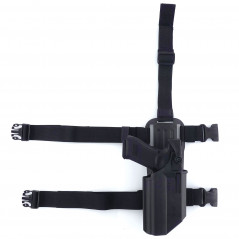 Holster Fobus pour Glock 19/19X/17/45 – Port ceinture + port de cuisse