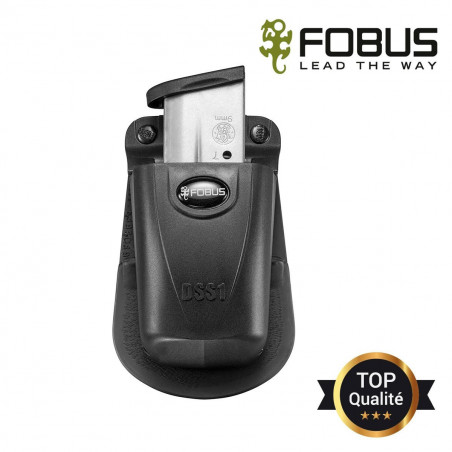 Porte-chargeur simple polymère à rétention passive ajustable – Single-Stack 9 mm/.40