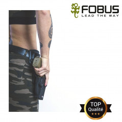 Attache ceinture bas rotatif noir