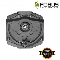 Interface MOLLE pour Holster et Porte-Chargeur Rotatif – Noir