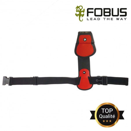 Plate-forme de cuisse articulée polymère – universelle pour étuis / porte-chargeurs rotatifs