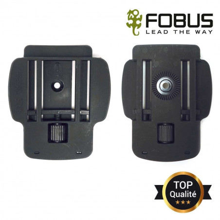 Attache ceinture rotative en polymère – réglage variable