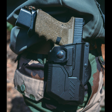 Bundle Holster Rotatif PR Glock 19/23/32 + Lighthouses II & III – Pack complet | Pros-FAS