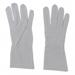 Gants de cérémonie blancs