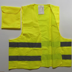 Gilet de signalisation fluo haute visibilité Gilet de signalisation fluo haute visibilité