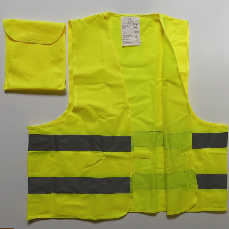 Gilet de signalisation fluo haute visibilité sans marquage Gilet de signalisation fluo haute visibilité sans marquage