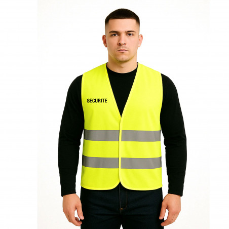Gilet fluo haute visibilité Sécurité – Norme EN ISO 20471