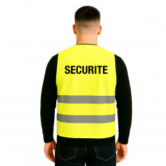 Gilet fluo haute visibilité Sécurité