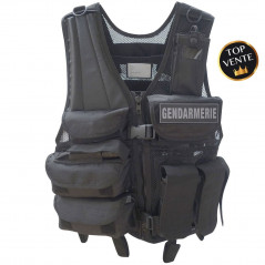 Gilet Force Intervention – Tactique déperlant, poches multiples