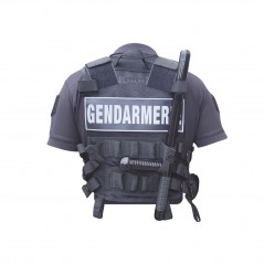 Gilet Force Intervention avec Holster pour PA ou Taser – Patrol Equipement