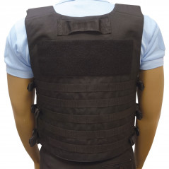 Gilet Tactique RAID – Système MOLLE Noir