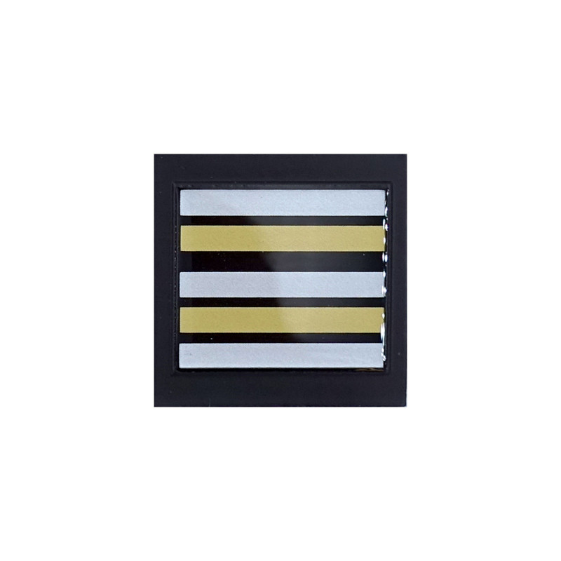 Grades Gendarmerie Départementale plastifiés en relief – représentation visuelle