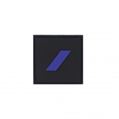 Grade Gendarmerie Départementale PVC Rubber – insigne professionnel velcro