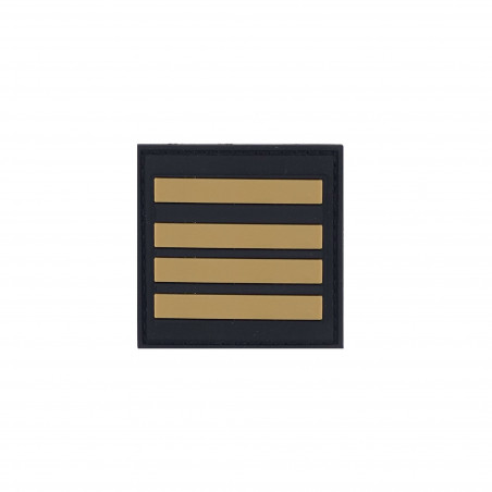 Grade Gendarmerie Mobile Rubber PVC – insigne Velcro 5×5 cm