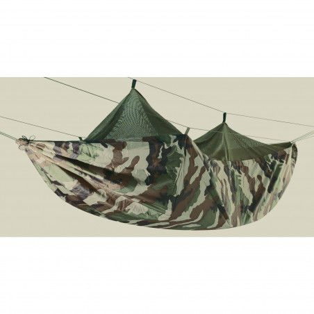 Hamac Commando imperméable Rip-Stop 3×1,5 m avec moustiquaire – Capacité 100 kg