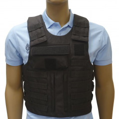 Housse de gilet pare-balles pour plaques balistiques – Système MOLLE