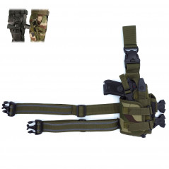 Holster tactical de cuisse – version droitier / gaucher – port cuisse ou ceinture