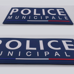 Bandeau d’identification souple Rubber haute densité – Police Municipale