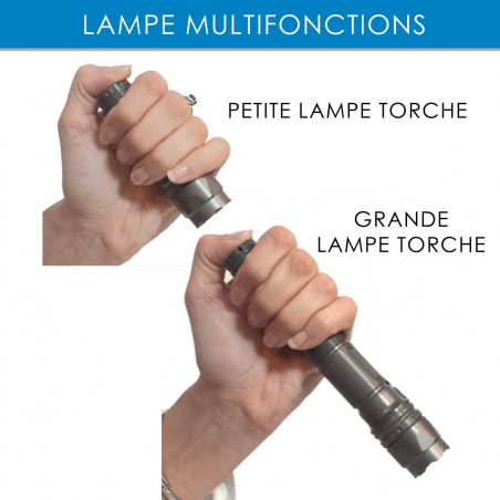 Lampe torche 3-en-1 multi-fonctions – torche + lanterne – Pros-FAS