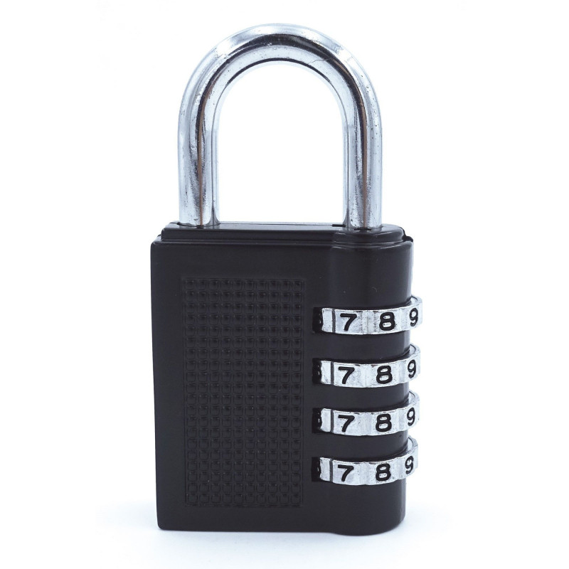 Pack de 10 cadenas à combinaison 4 chiffres – diamètre 6,4 mm Pack de 10 cadenas à combinaison 4 chiffres – diamètre 6,4 mm