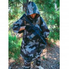 Poncho US en polyester ripstop – Camouflage CE