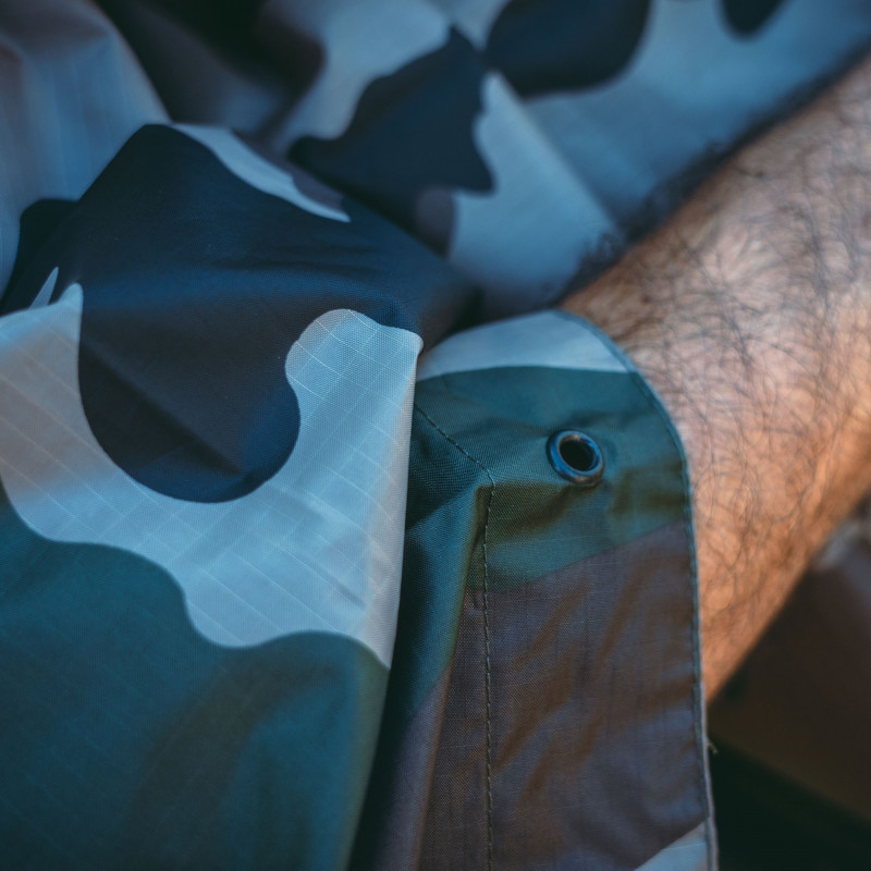 Poncho US en polyester ripstop – Camouflage CE – 220 x 145 cm