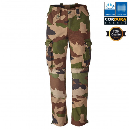 Pantalon treillis camouflage CE Ripstop OPEX – robuste, confortable & durable