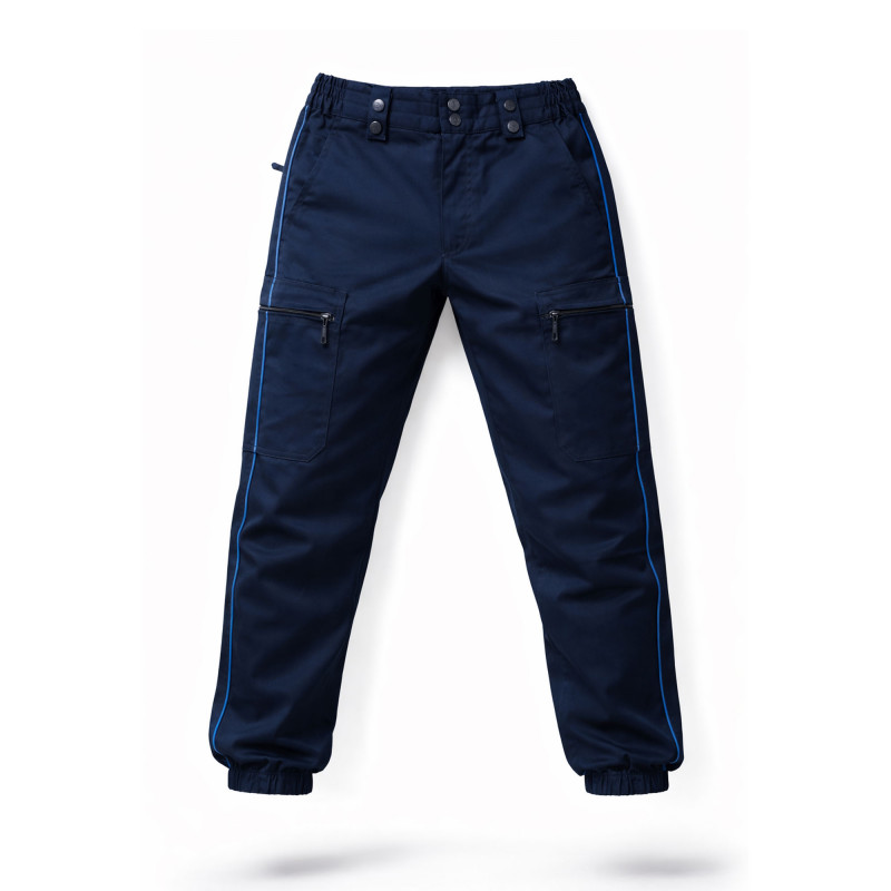 Pantalon Intervention Mat Bleu Police Municipale – Tissu antistatique & déperlant Pantalon Intervention Mat Bleu Police Municipale – Tissu antistatique & déperlant