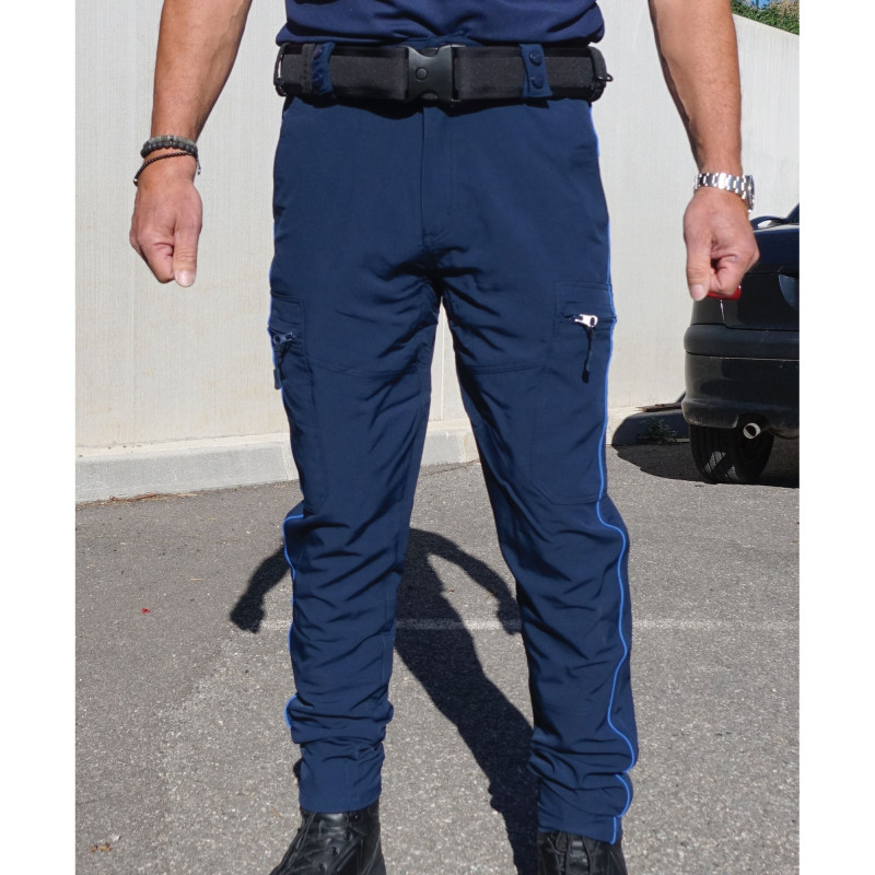Pantalon Intervention Léger MAT Bleu Fitté – Police Municipale Pantalon Intervention Léger MAT Bleu Fitté – Police Municipale