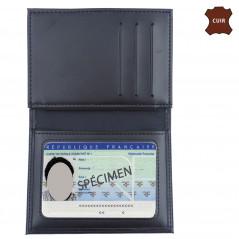 Porte-feuilles Gendarmerie 3 volets avec emplacement carte Navigo