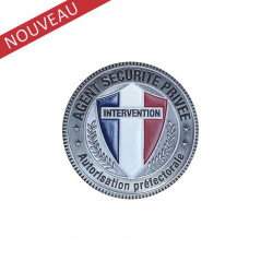 Porte-cartes en cuir Format CB – Insigne Agent Sécurité Privée