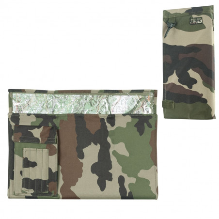 Porte-carte militaire Camouflage CE – Tissu déperlant – 68 × 48 cm